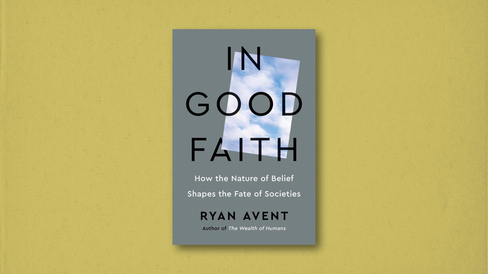 Why Every Society Needs Faith