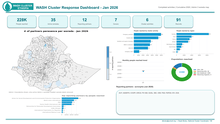 Ethiopia WASH Cluster Dashboard (January–May 2026)