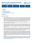World: Multi-country outbreak of cholera, epidemiological update #38 -30 June 2026