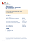 Sudan, conflict Global LTC Teleconference #33 (Date: 22/06/2026 Time: 11:02 UTC)