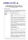 Philippines: DSWD DROMIC Report #39 on the Effects of Mw 7.8 Earthquake Incident in Maasim, Sarangani as of 28 June 2026, 6PM