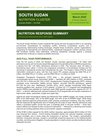 South Sudan Nutrition Cluster - Quarterly Bulletin | Q2 2026