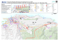 Venezuela (República Bolivariana de): Earthquake (24 Jun 2026) - La Guaira: Key infrastructure (Shelters, Health sites, and Education sites), map 1 of 3: West (Catia La Mar), 5 Jul 2026