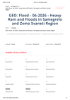 Georgia: GEO: Flood - 06-2026 - Heavy Rain and Floods in Samegrelo and Zemo Svaneti Region (2026-06-29)